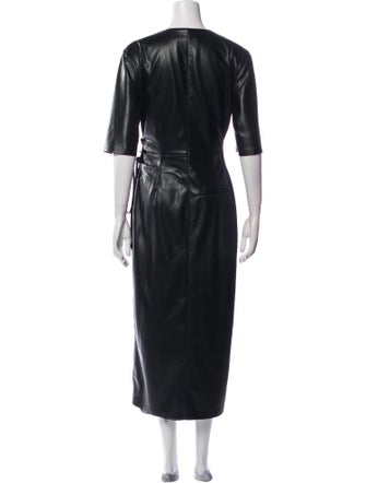 Nanushka V-Neck Long Dress