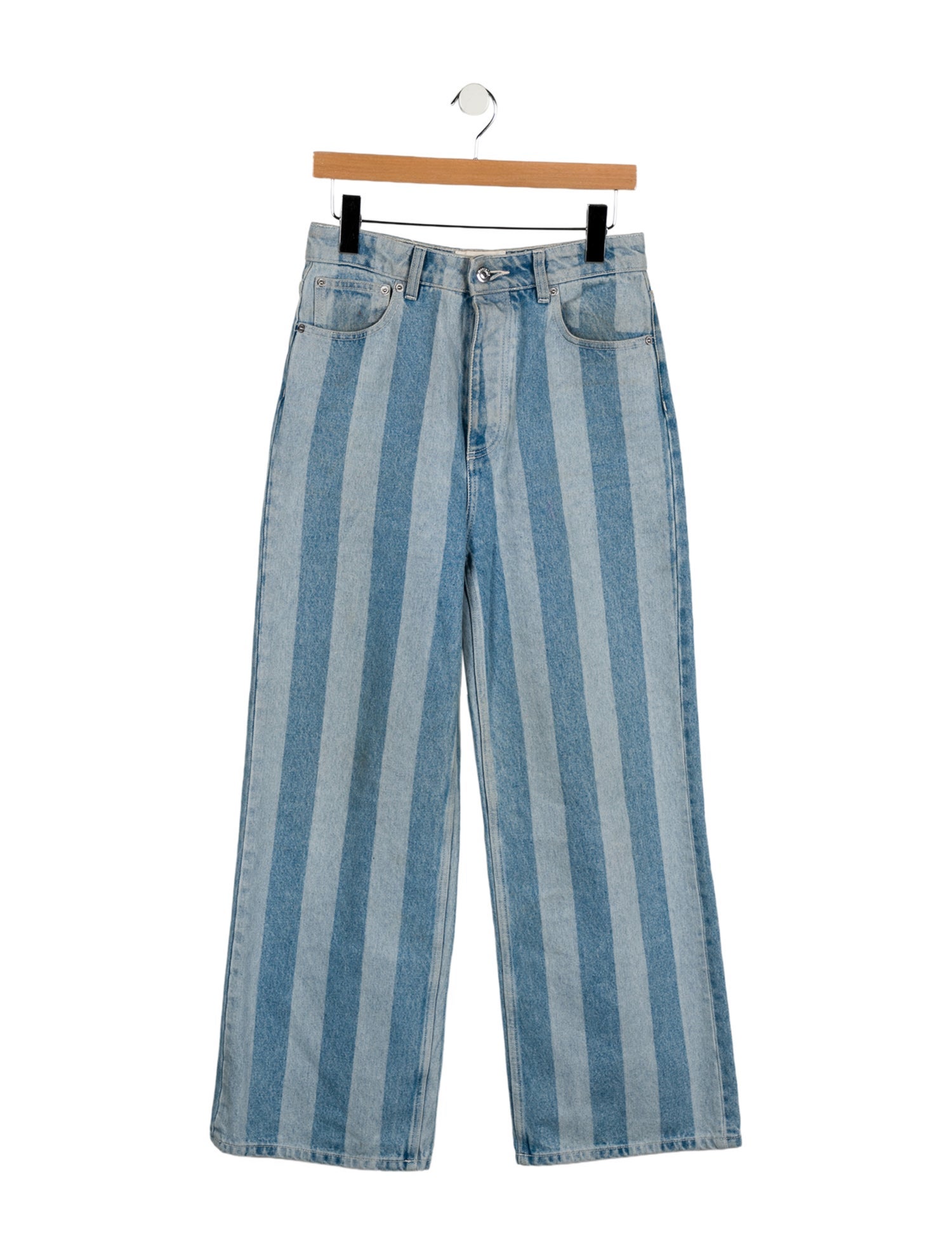 Nanushka High-Rise Wide Leg Jeans