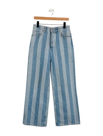 Nanushka High-Rise Wide Leg Jeans