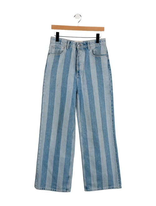 Nanushka High-Rise Wide Leg Jeans