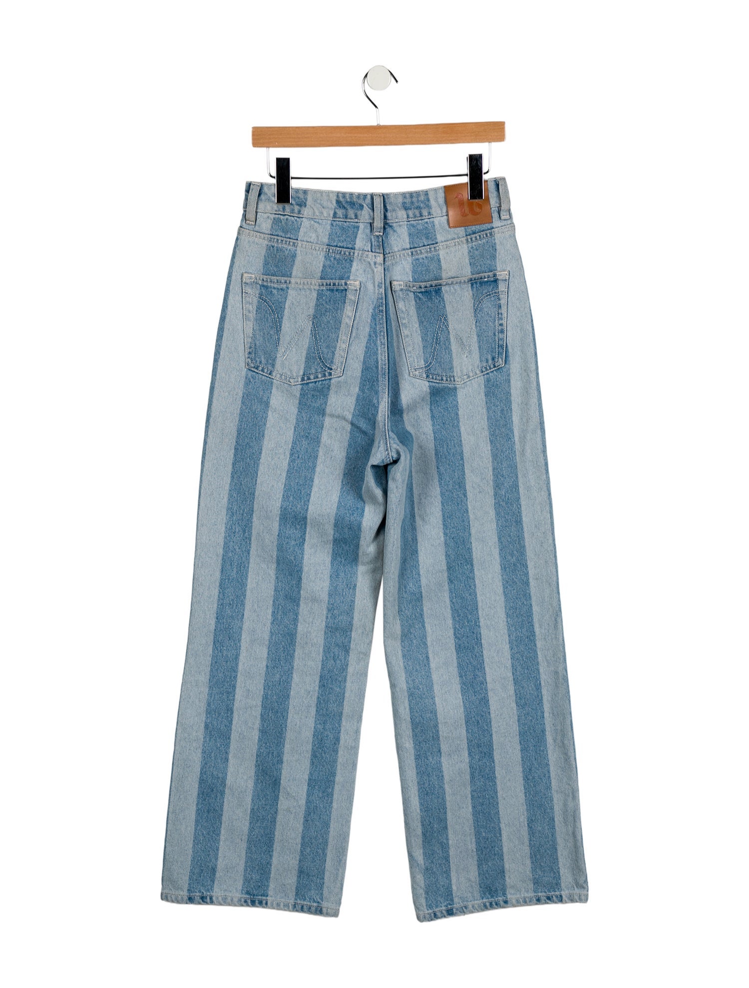 Nanushka High-Rise Wide Leg Jeans