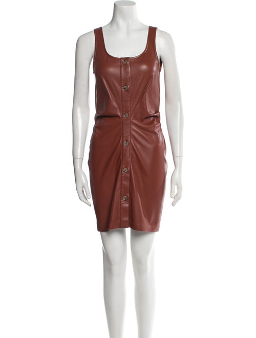 Nanushka Scoop Neck Mini Dress