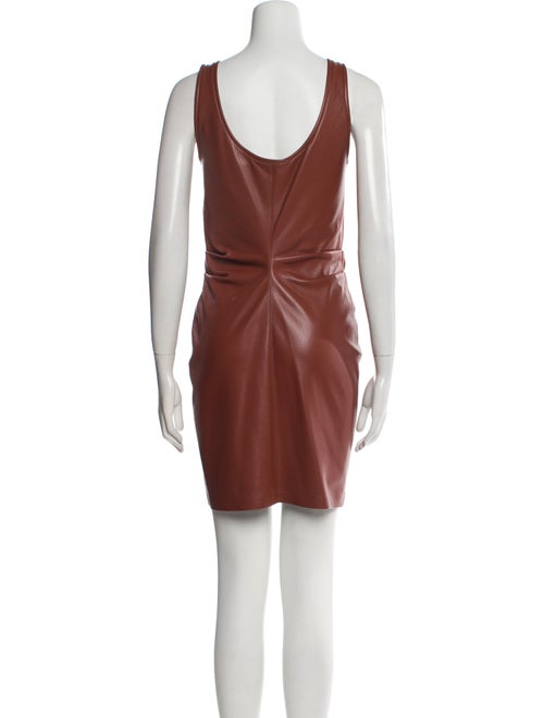 Nanushka Scoop Neck Mini Dress