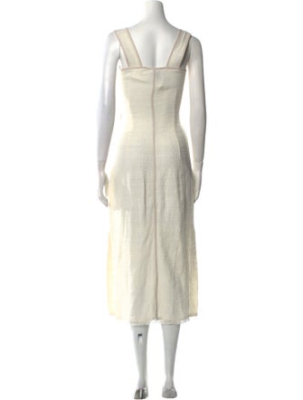 Nanushka Square Neckline Long Dress