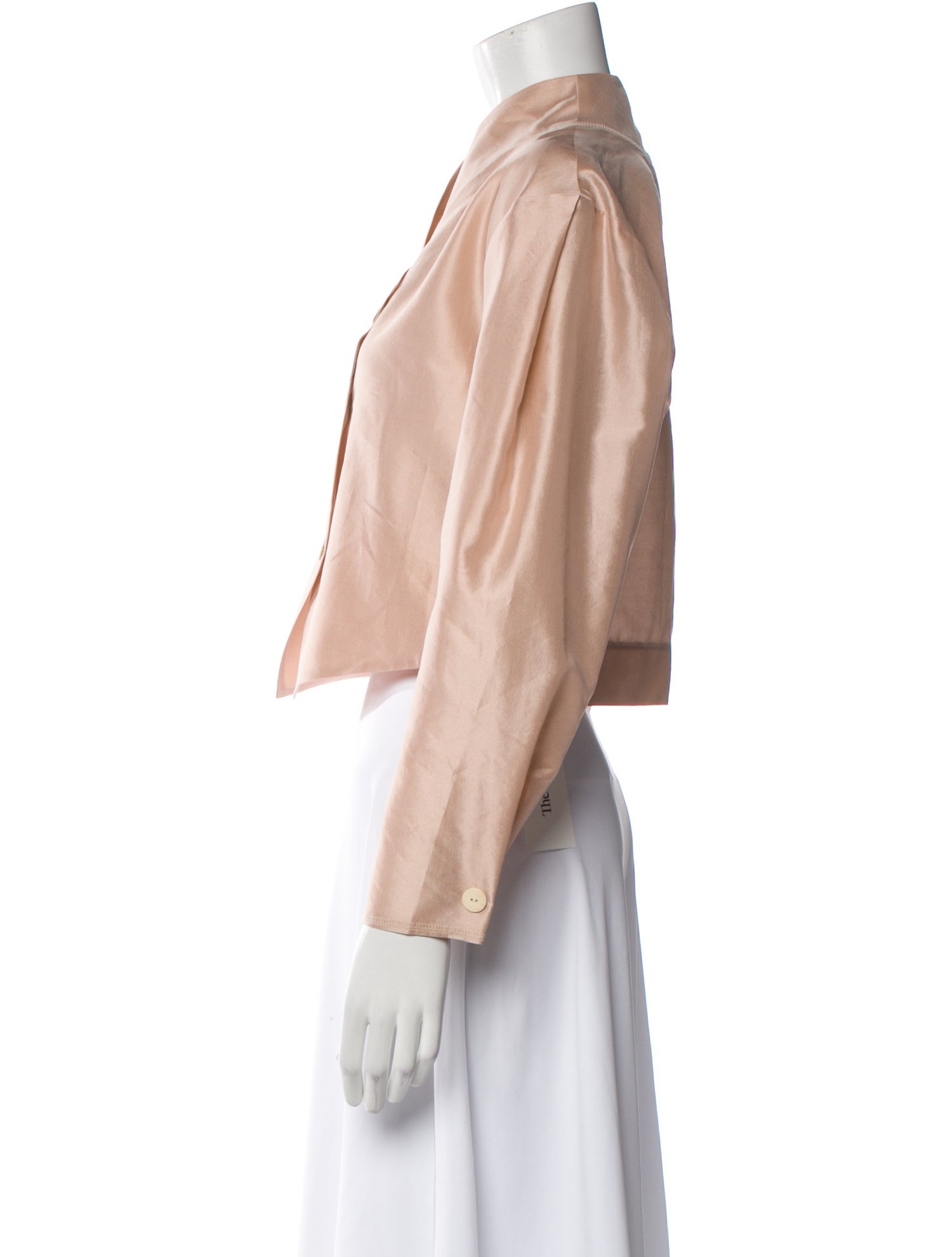 Nanushka Long Sleeve Crop Top w/ Tags