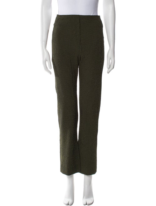 Nanushka Houndstooth Print Straight Leg Pants