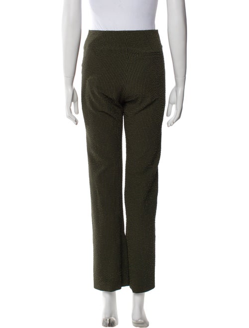 Nanushka Houndstooth Print Straight Leg Pants