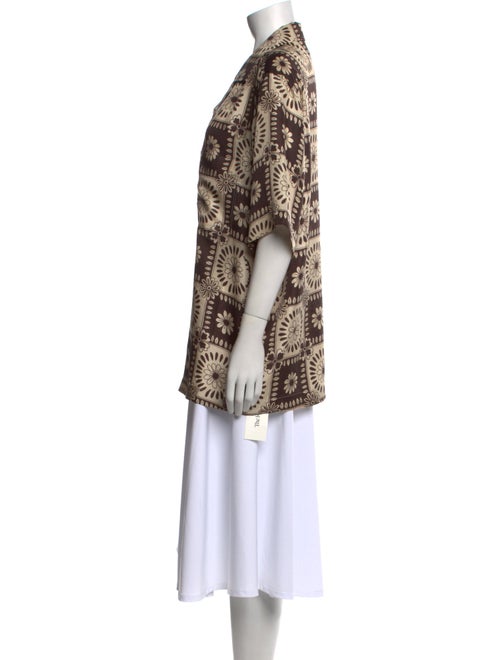 Nanushka Silk Printed Tunic