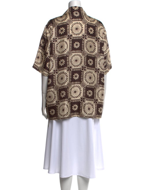 Nanushka Silk Printed Tunic