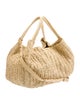 Nanushka Straw Bucket Bag