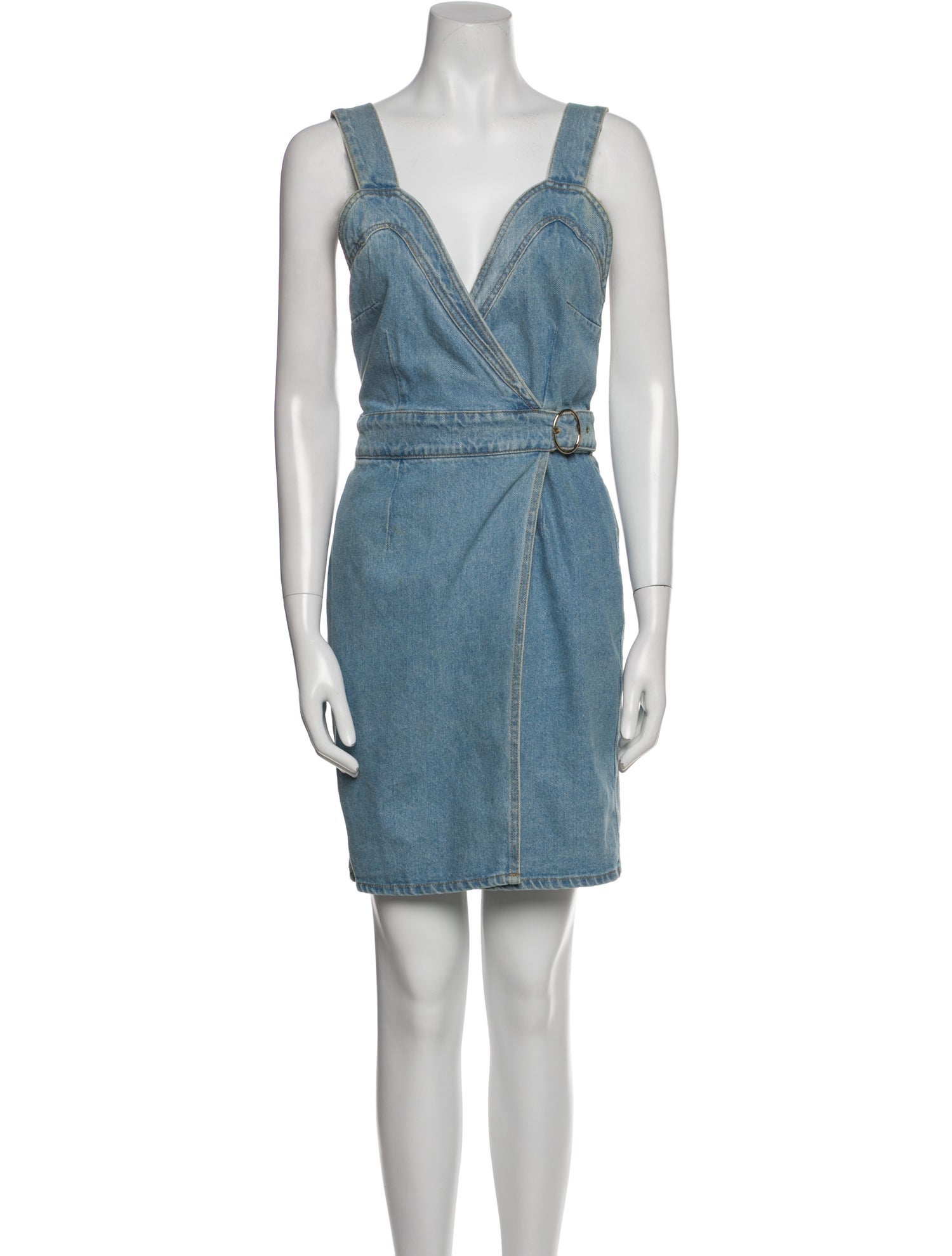 Nanushka V-Neck Mini Dress