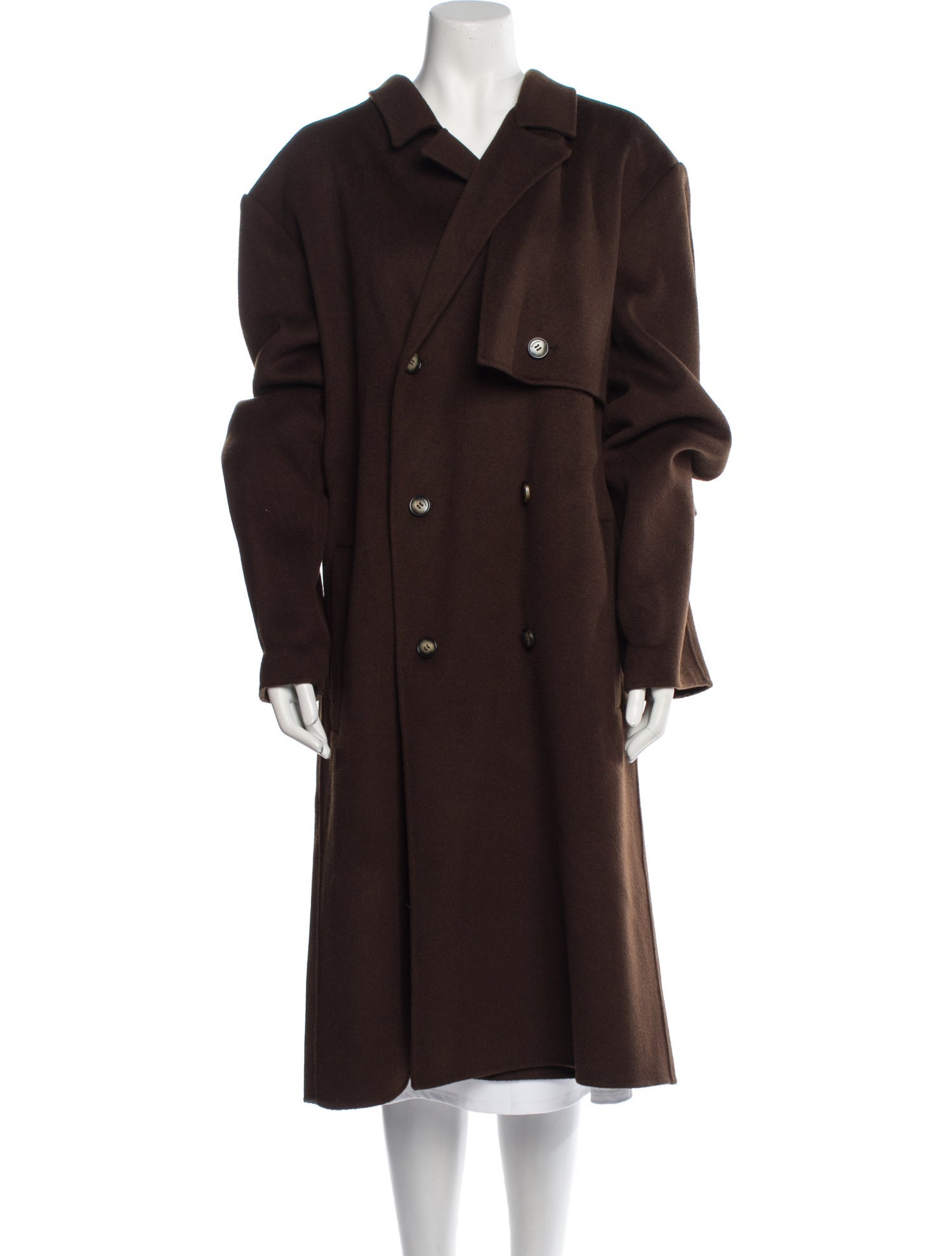 Nanushka Wool Trench Coat