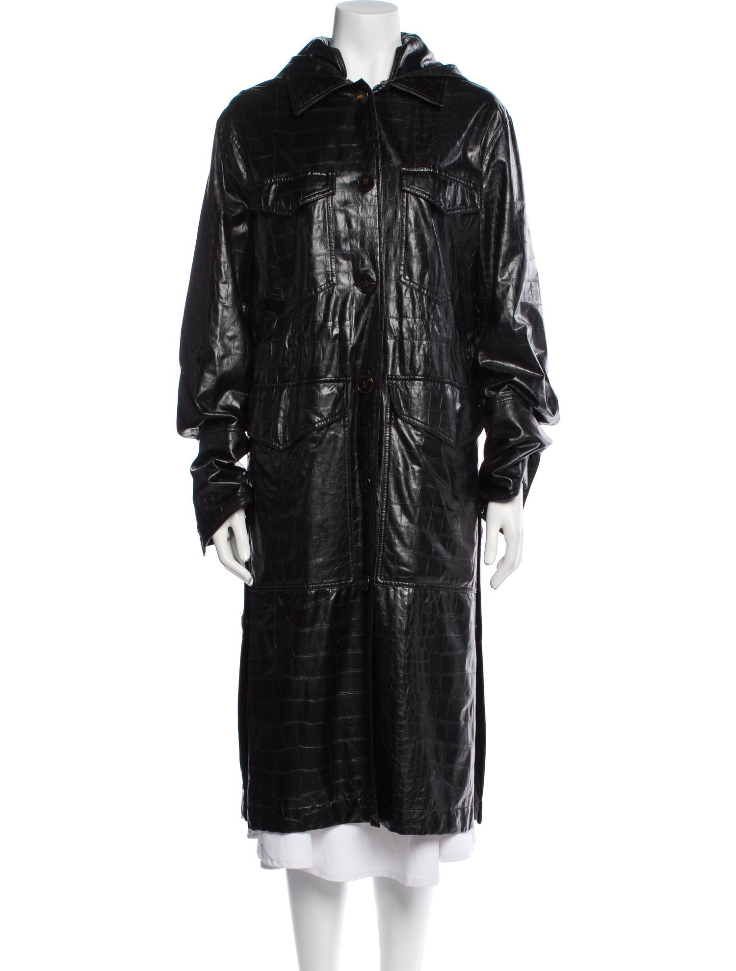 Nanushka Faux Fur Coat