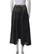 Nanushka Pleated Accents Midi Length Skirt