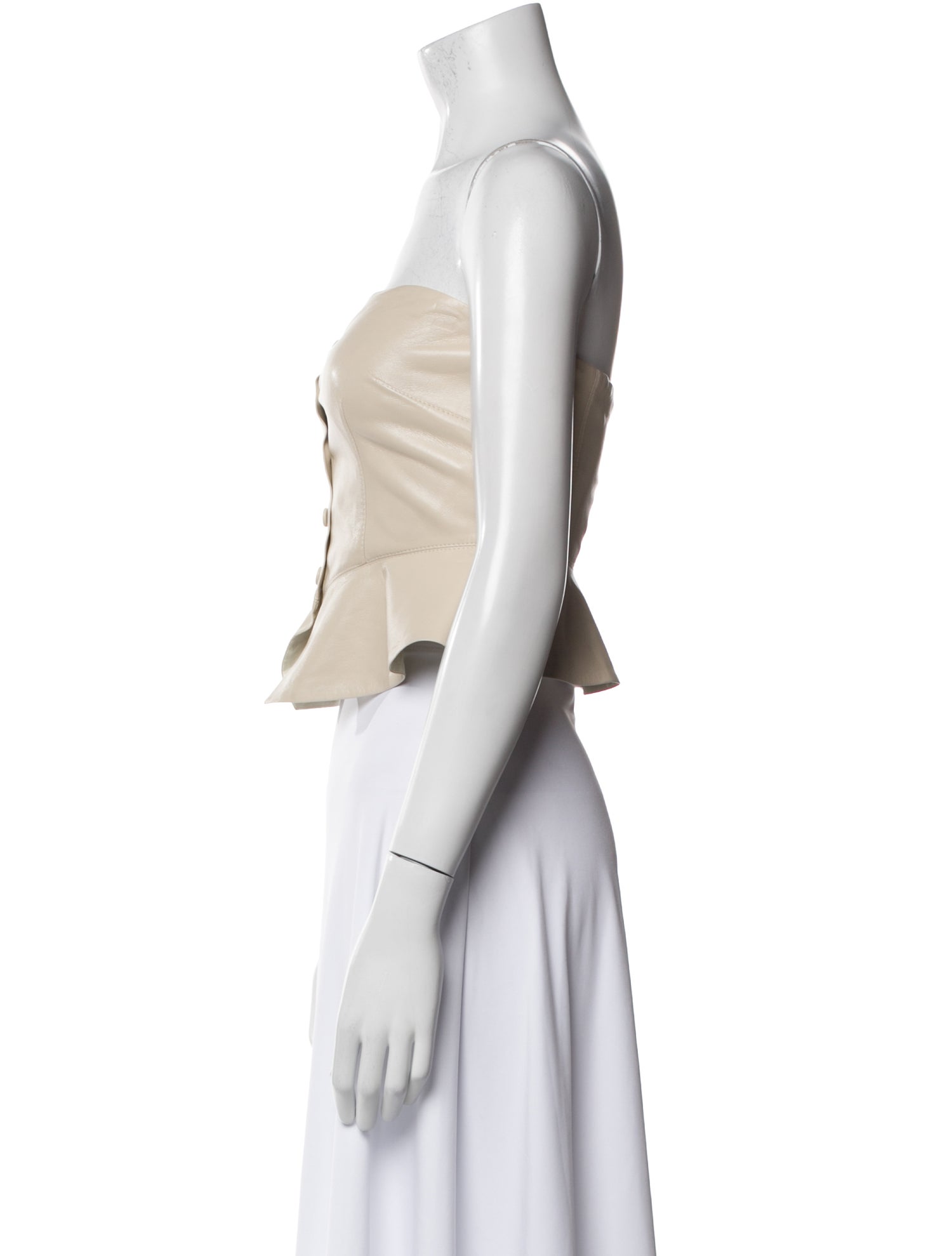 Nanushka Strapless Crop Top w/ Tags