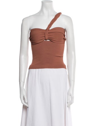 Nanushka Strapless Crop Top