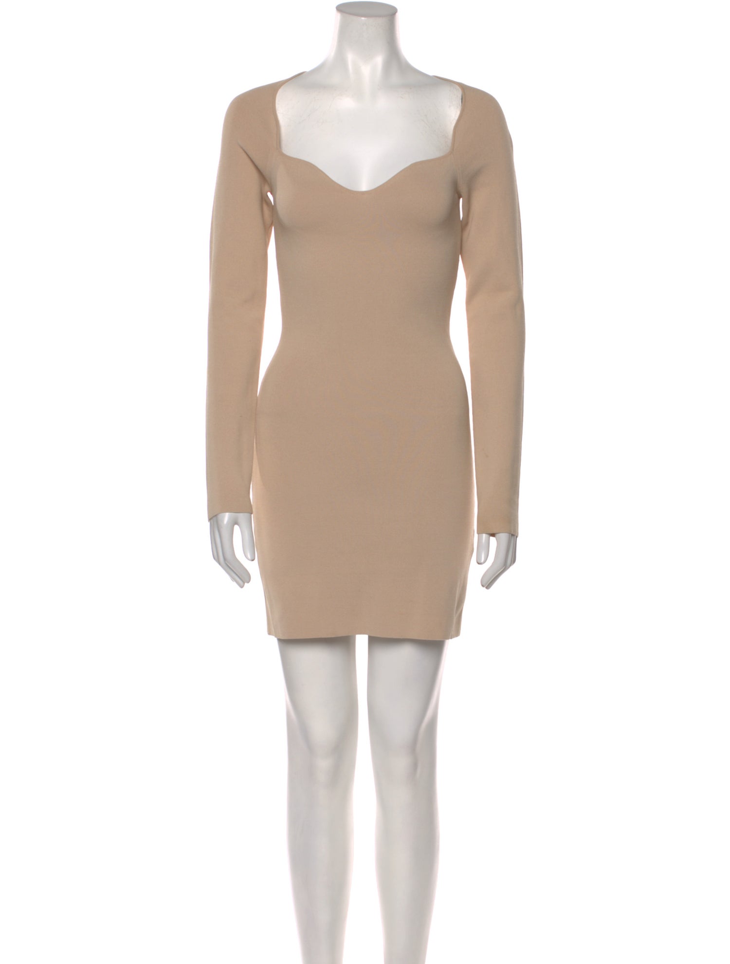 Nanushka Square Neckline Mini Dress