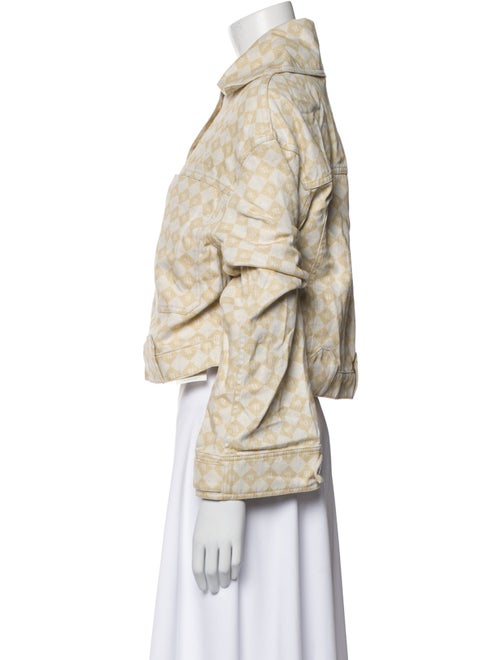 Nanushka Printed Denim Jacket