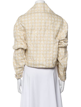 Nanushka Printed Denim Jacket