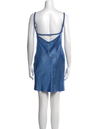 Nanushka Square Neckline Mini Dress