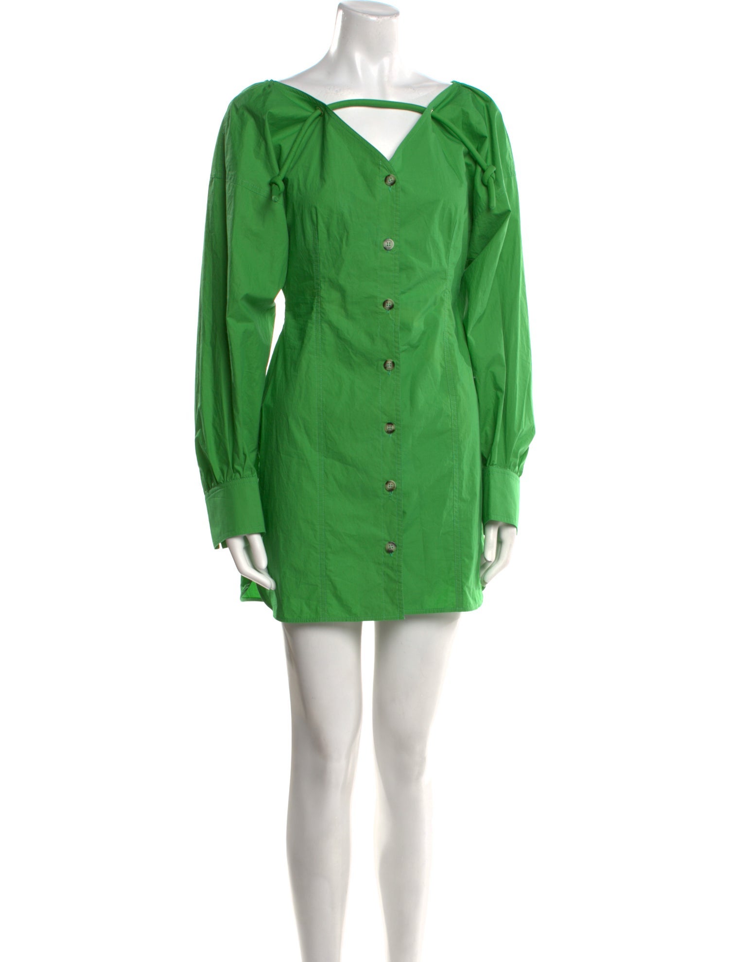 Nanushka V-Neck Mini Dress w/ Tags