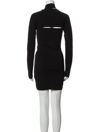 Nanushka Mock Neck Mini Dress