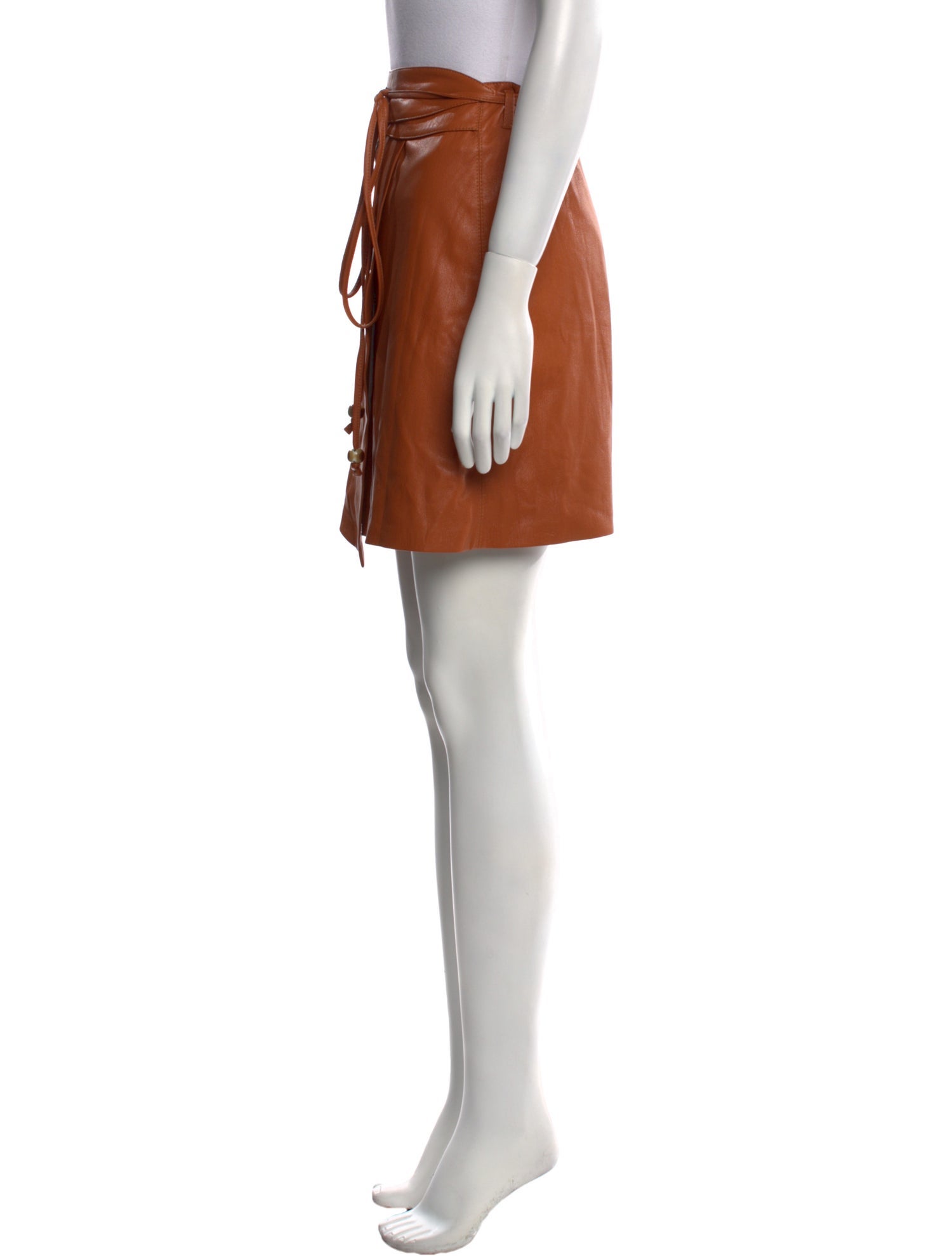 Nanushka Tassel Accents Mini Skirt