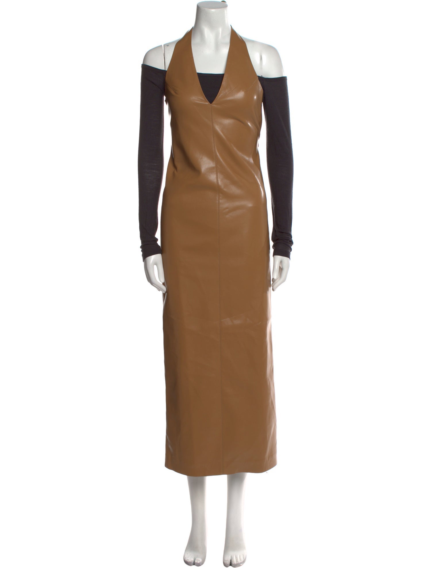 Nanushka Square Neckline Long Dress