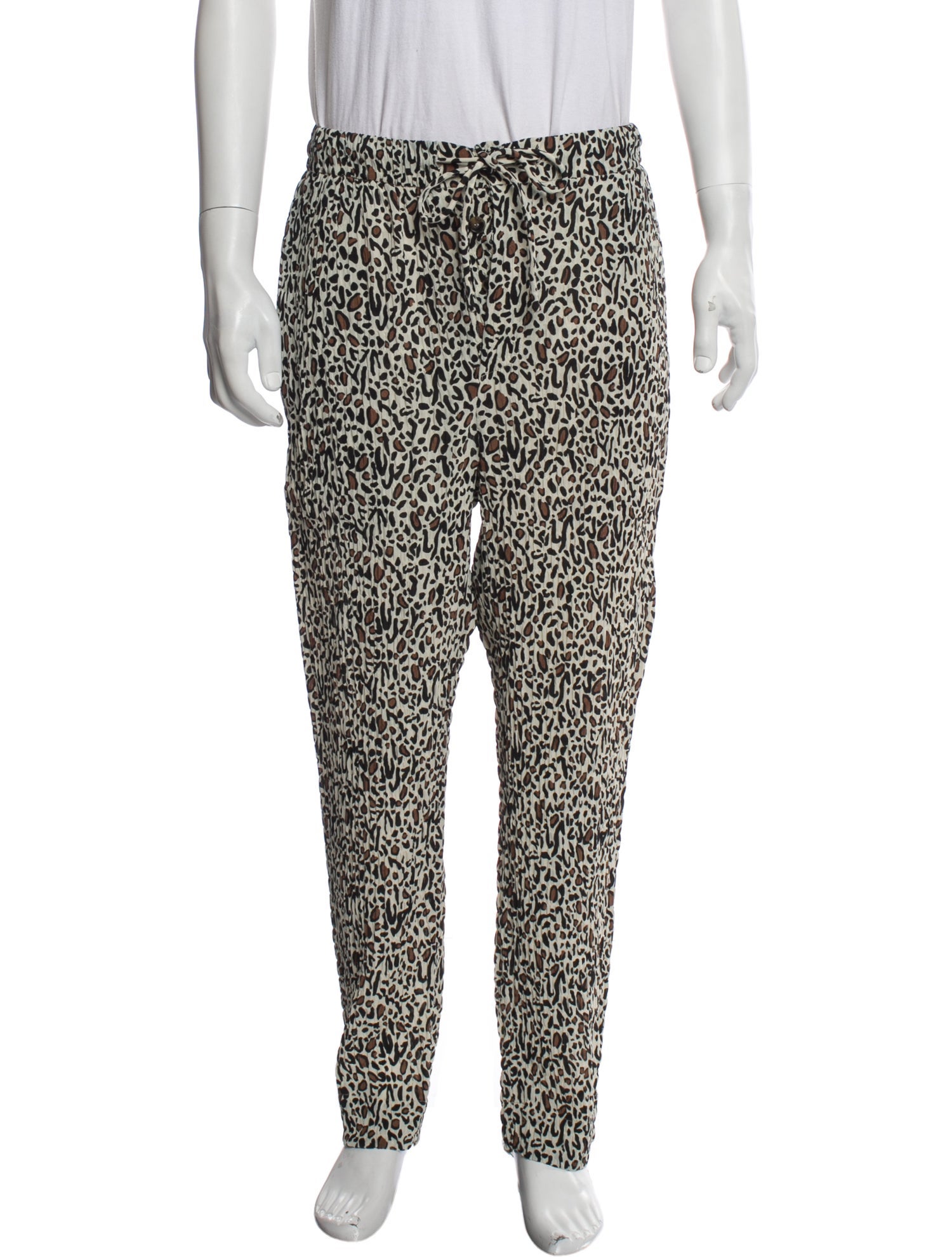 Nanushka Animal Print Joggers