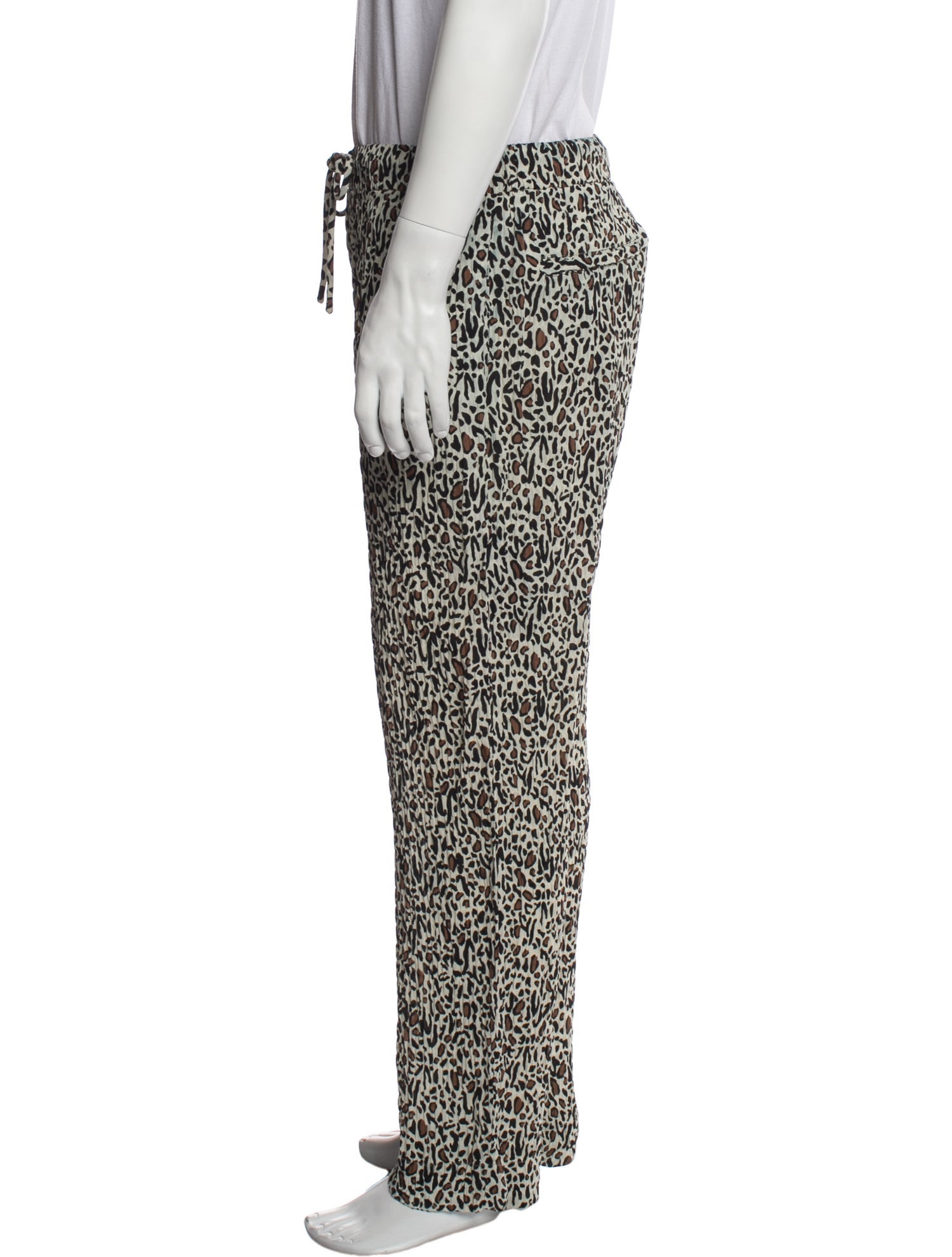 Nanushka Animal Print Joggers