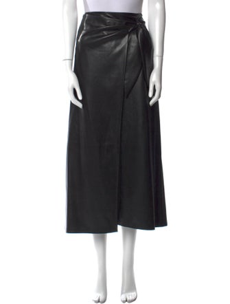 Nanushka Bow Accents Midi Length Skirt