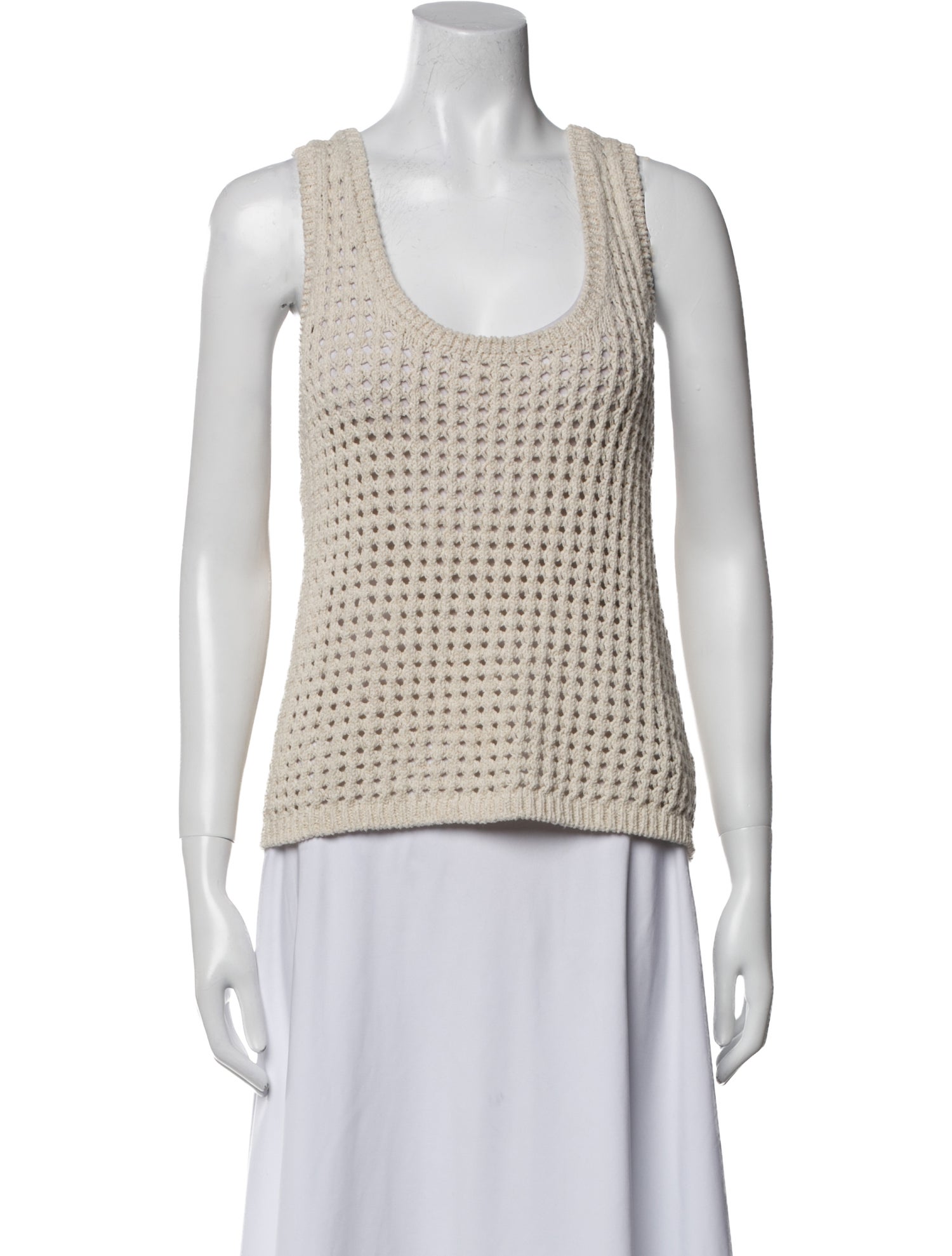 Nanushka Scoop Neck Sleeveless Top