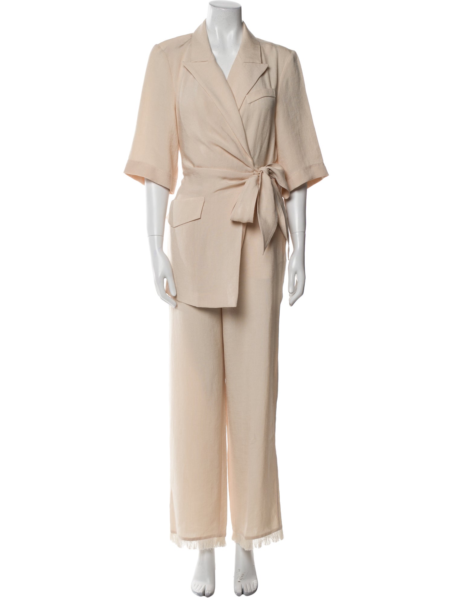 Nanushka V-Neck Jumpsuit