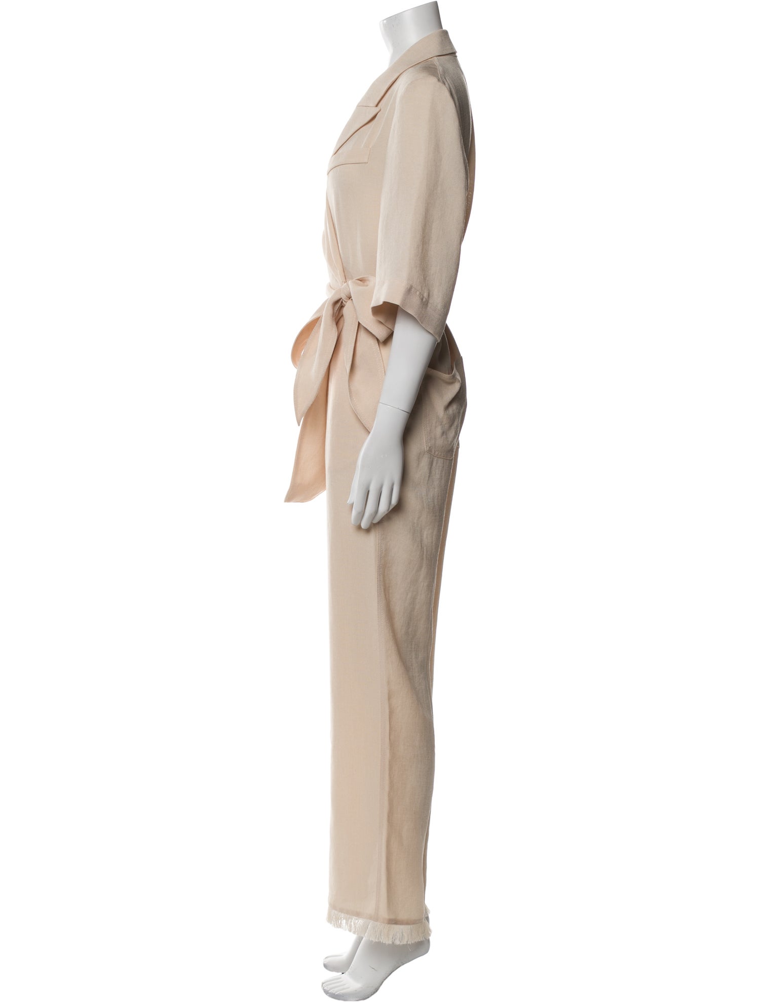 Nanushka V-Neck Jumpsuit