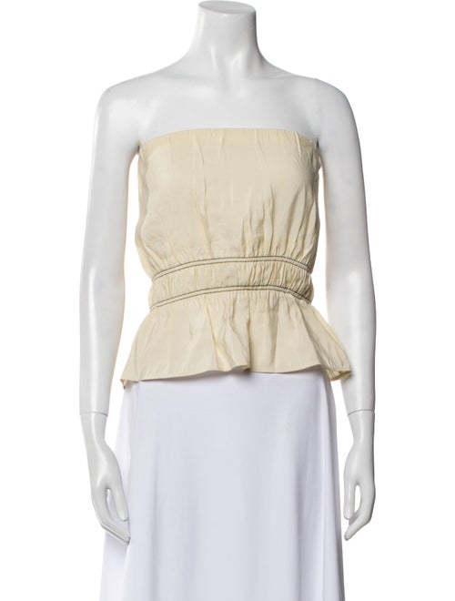 Nanushka Strapless Crop Top