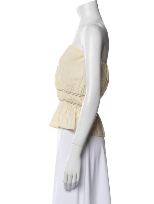 Nanushka Strapless Crop Top