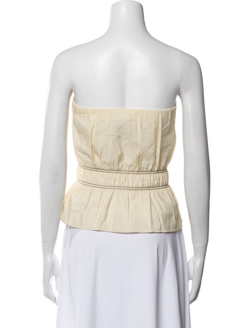 Nanushka Strapless Crop Top