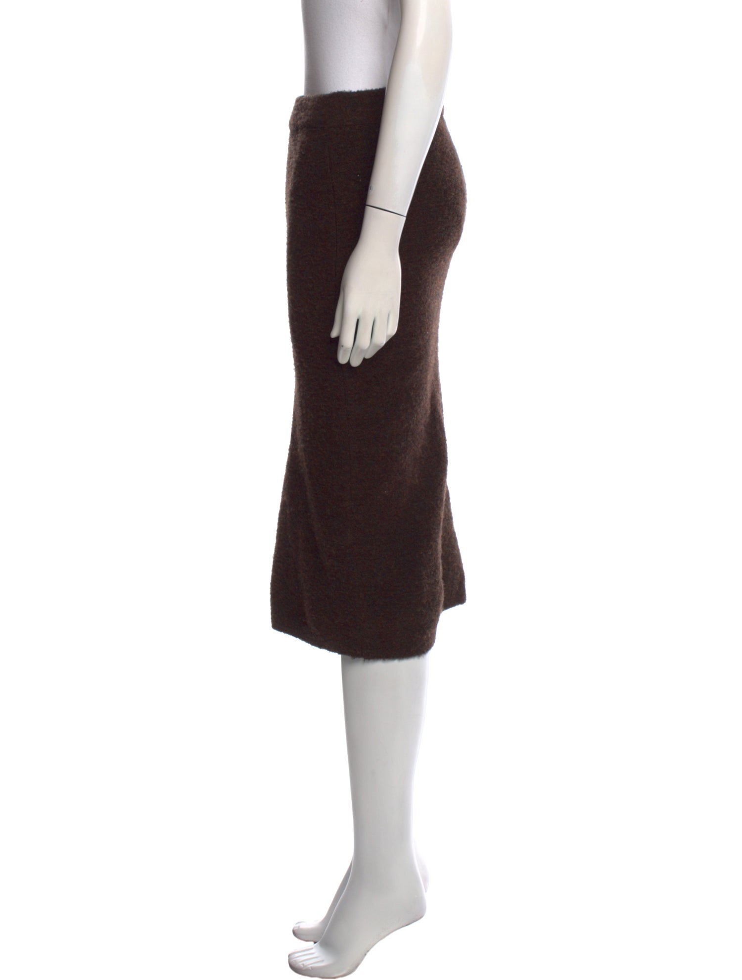 Nanushka Merino Wool Knee-Length Skirt