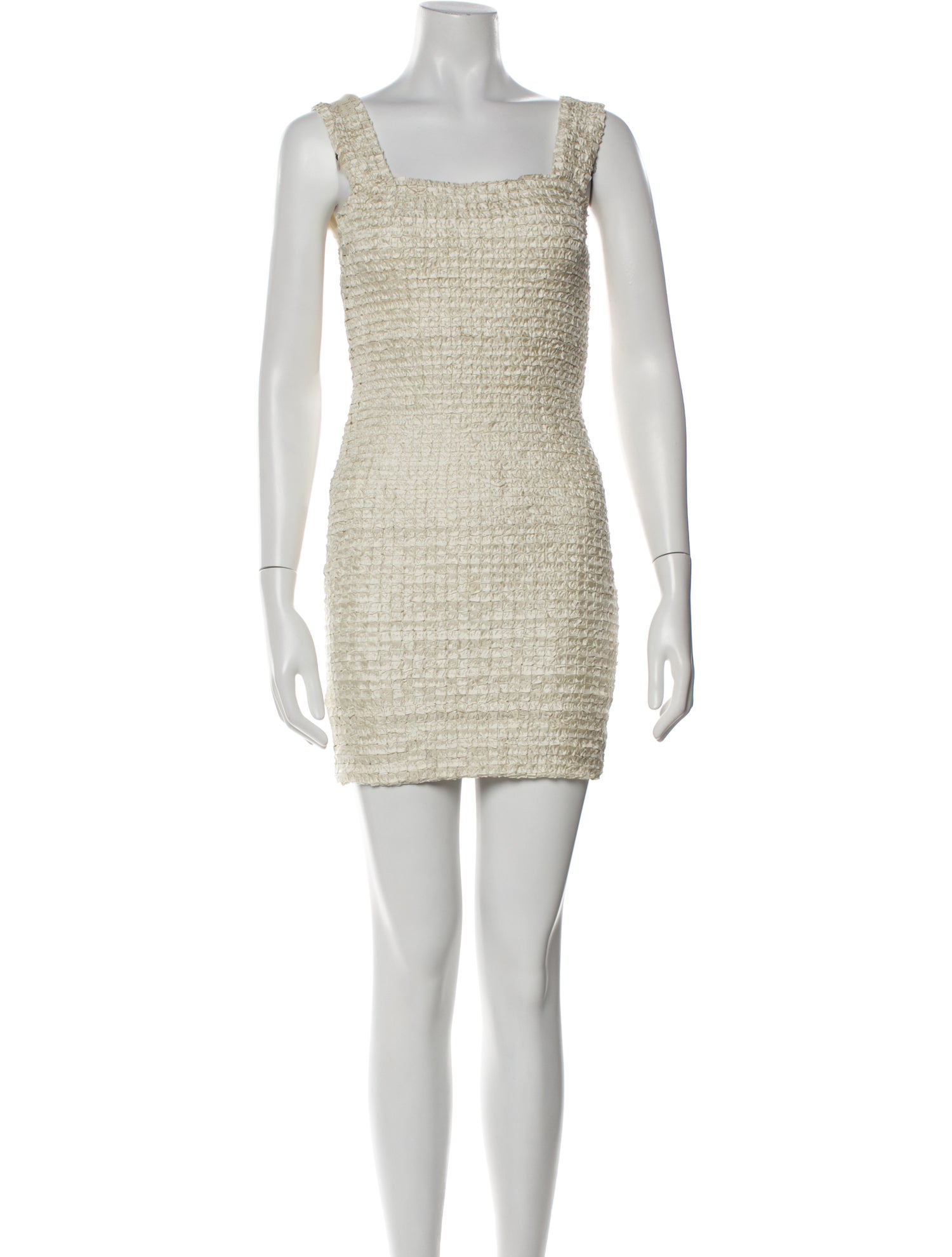 Nanushka Square Neckline Mini Dress