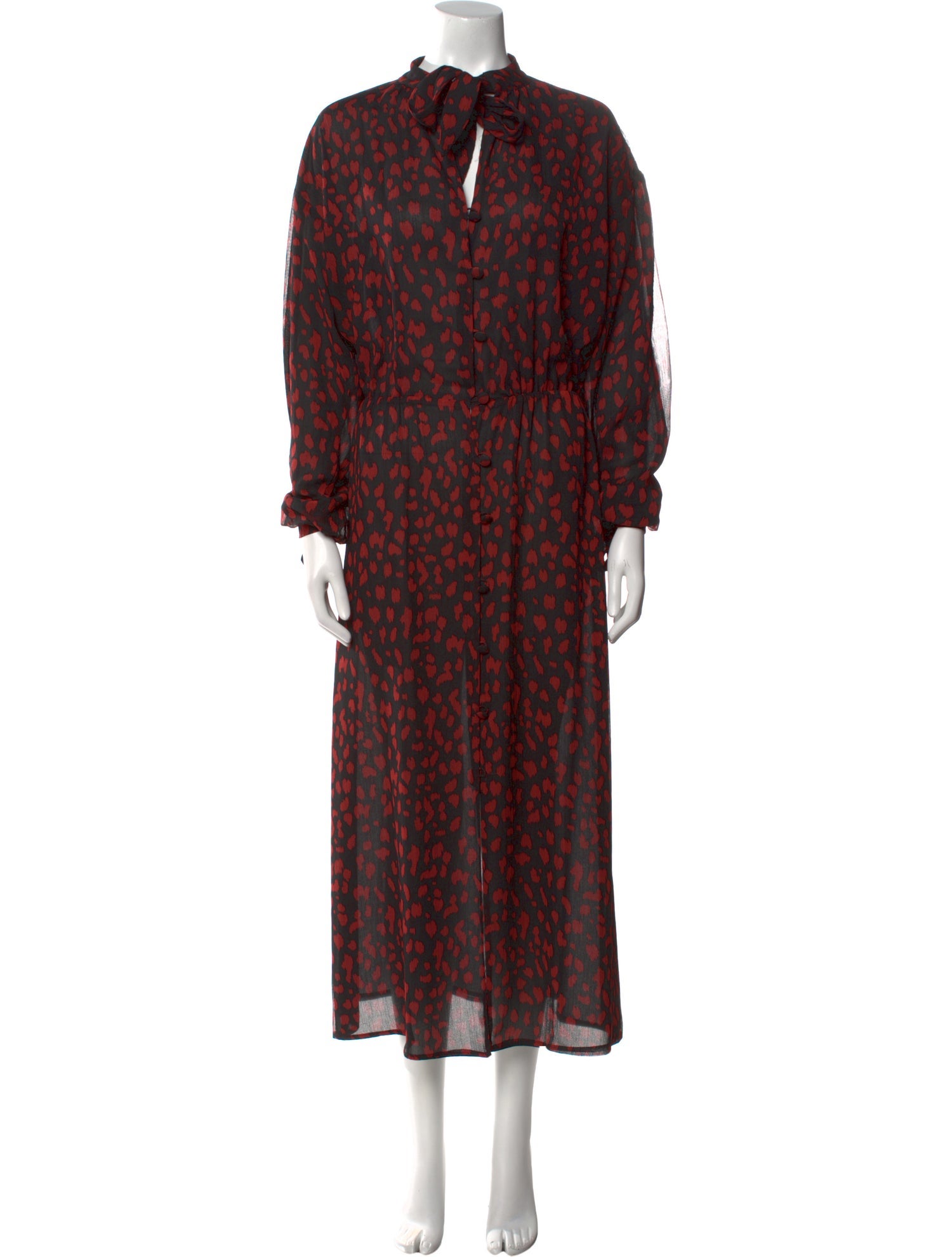 Nanushka Printed Long Dress