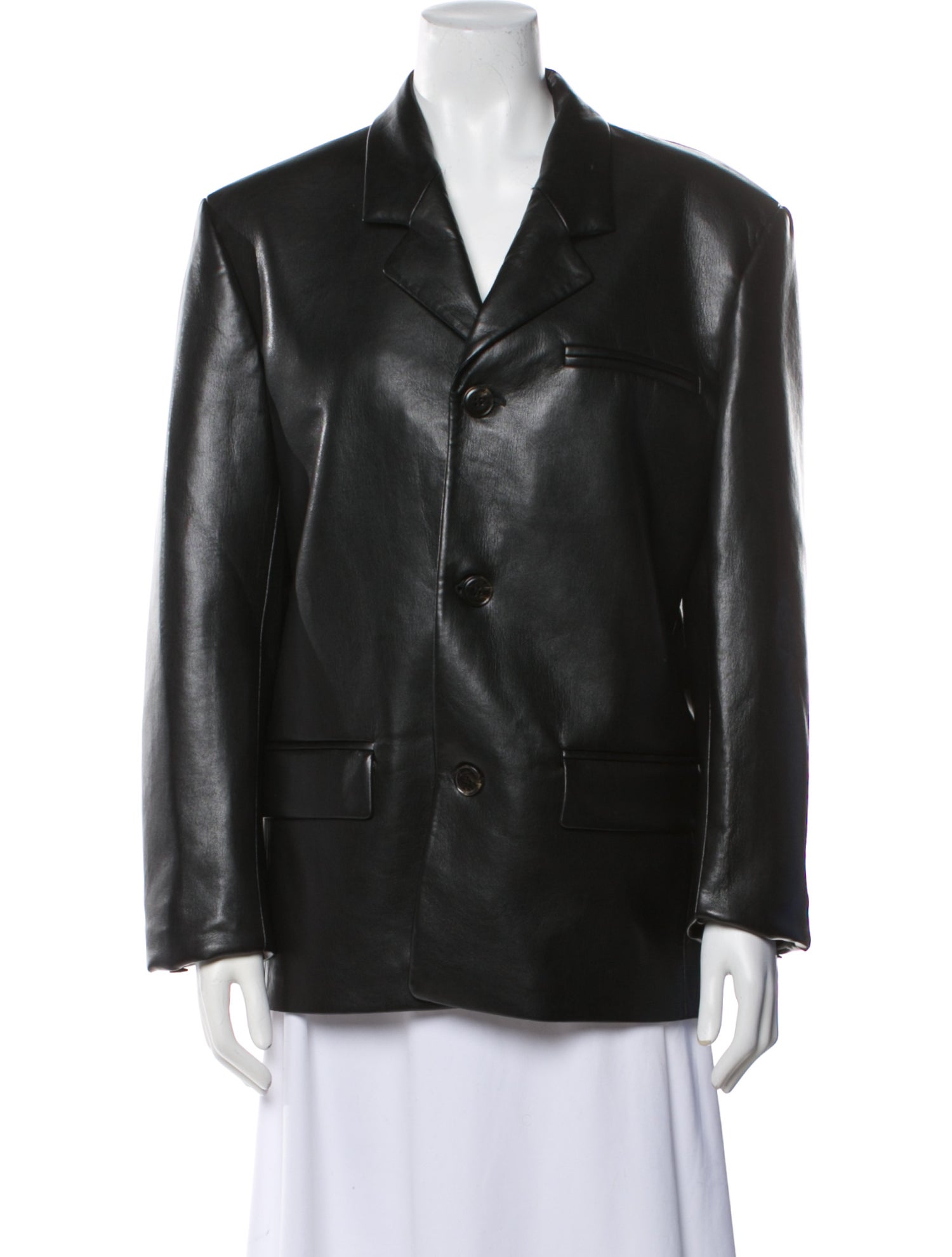 Nanushka Leather Blazer w/ Tags