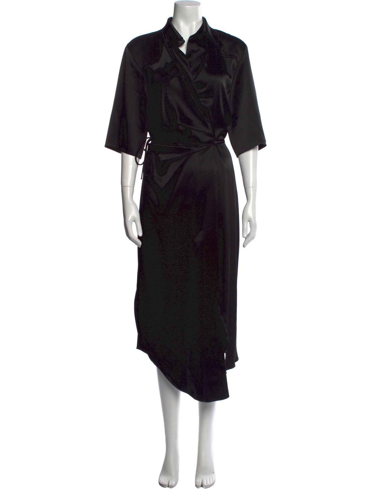 Nanushka Floral Print Midi Length Dress