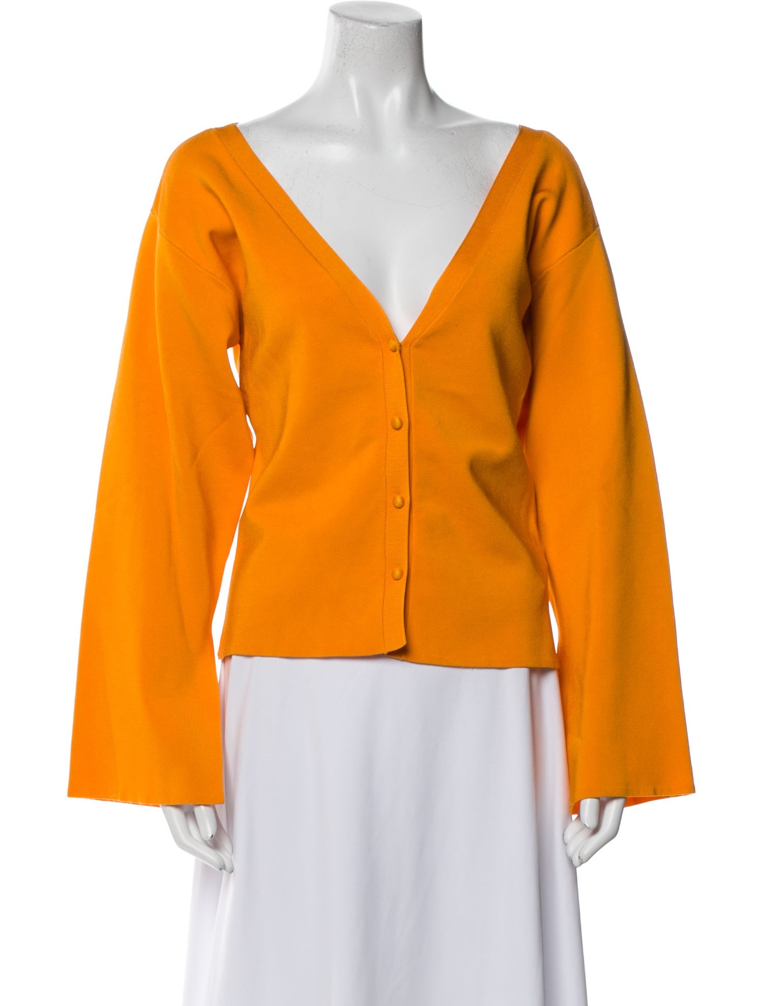 Nanushka V-Neck Long Sleeve Blouse