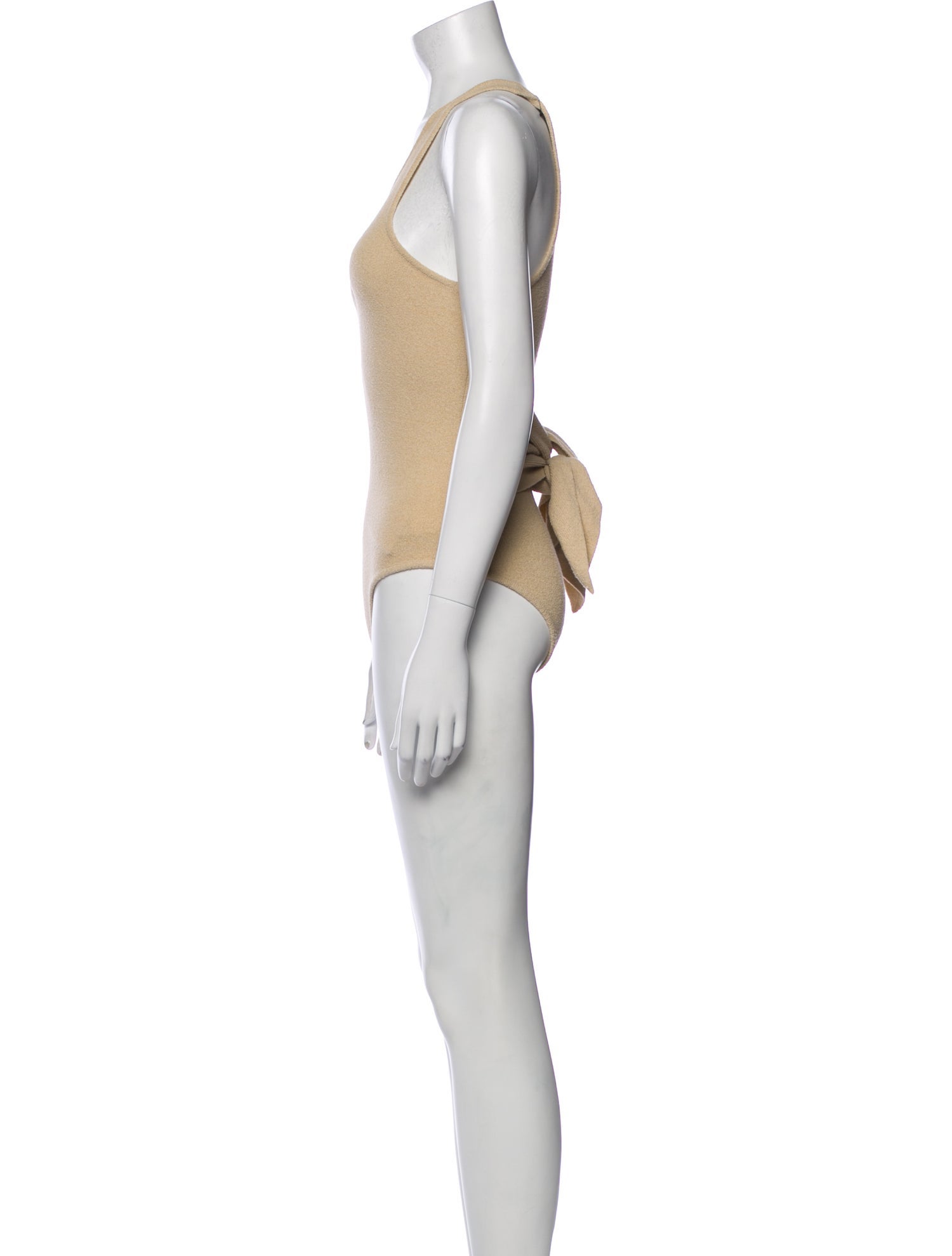 Nanushka Scoop Neck Sleeveless Bodysuit