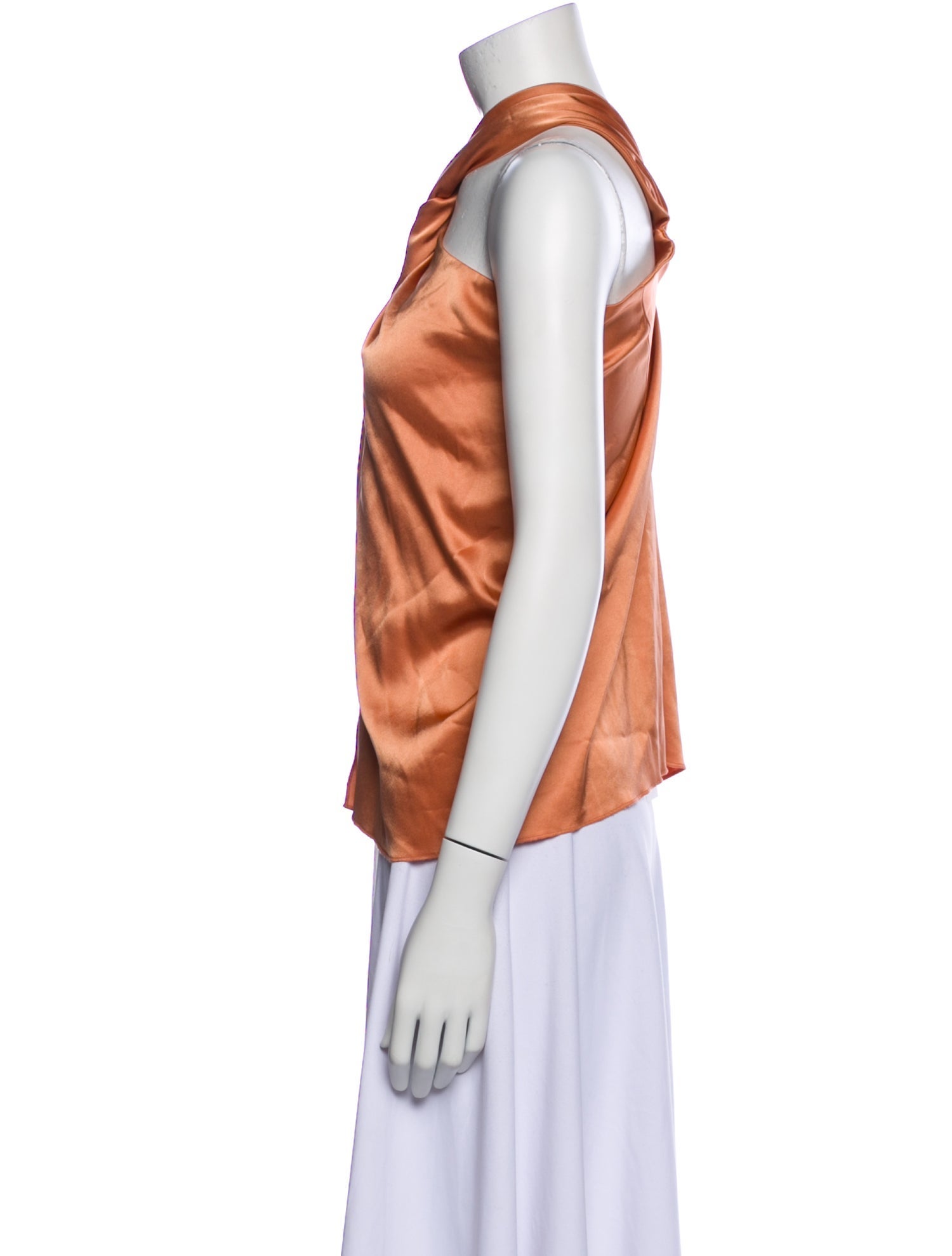 Nanushka Halterneck Sleeveless Blouse