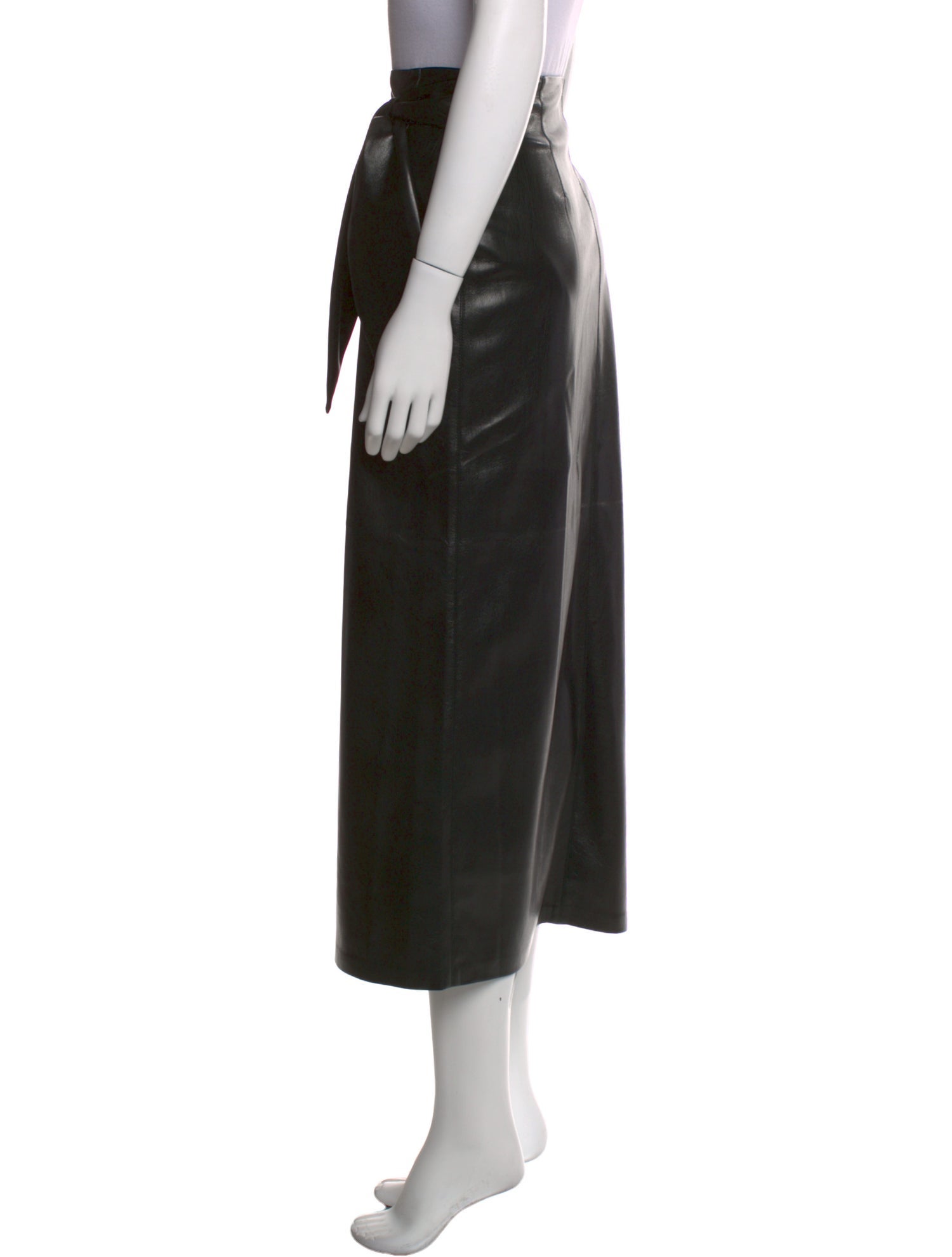 Nanushka Bow Accents Midi Length Skirt