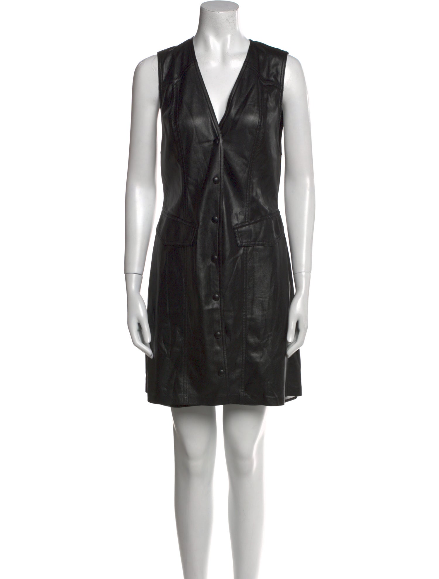 Nanushka V-Neck Mini Dress