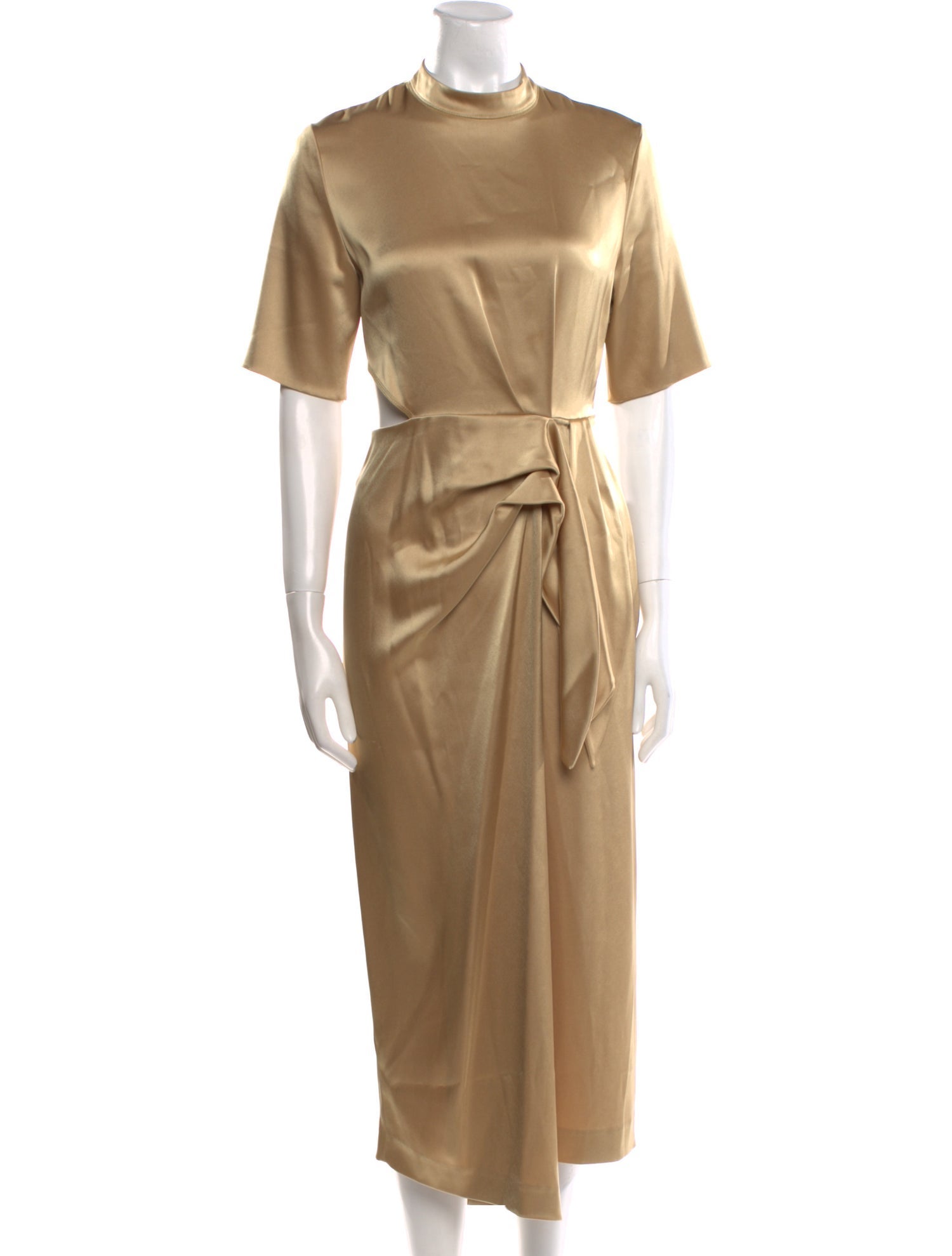 Nanushka Mock Neck Long Dress