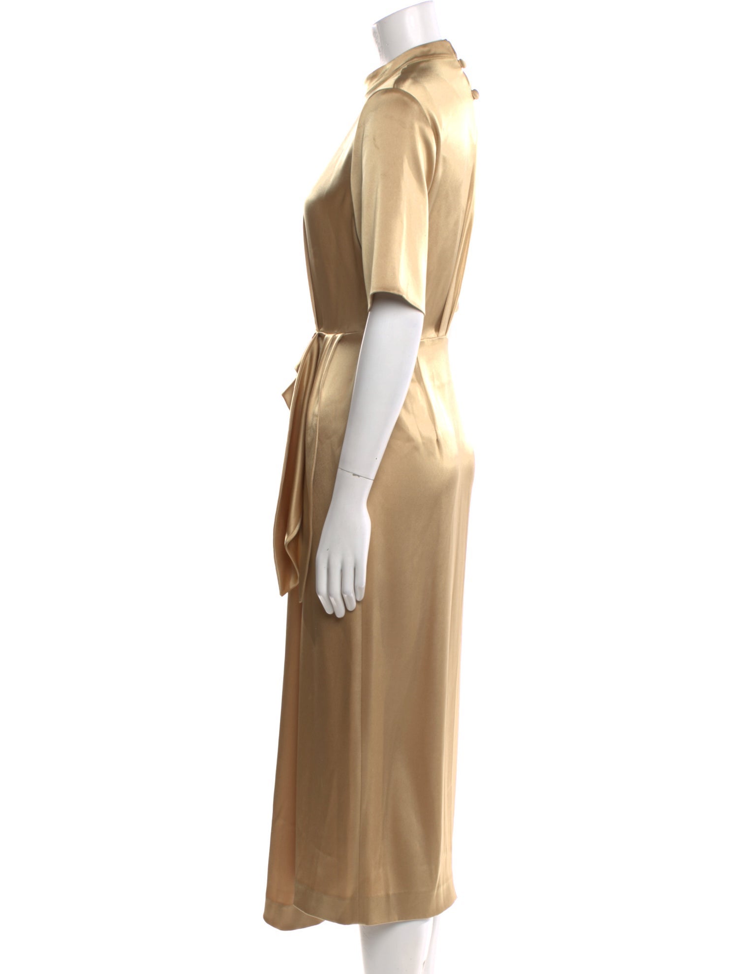 Nanushka Mock Neck Long Dress