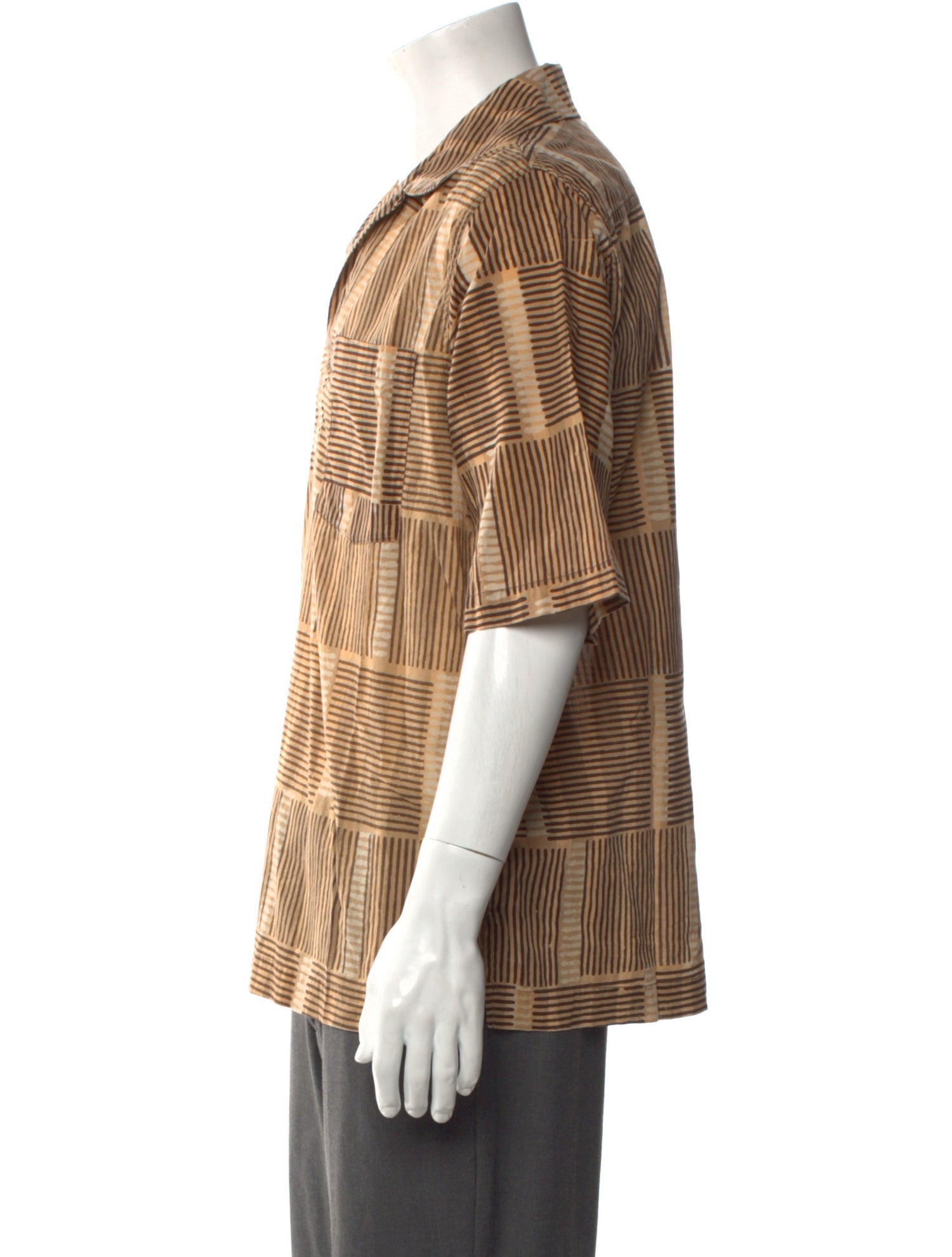 Nanushka Printed Short Sleeve Shirt